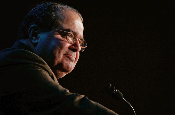 Justice Antonin Scalia at a conference in 2006.