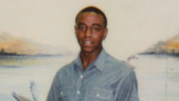 Taurus Buchanan, then 19, at the Louisiana State Penitentiary in Angola.