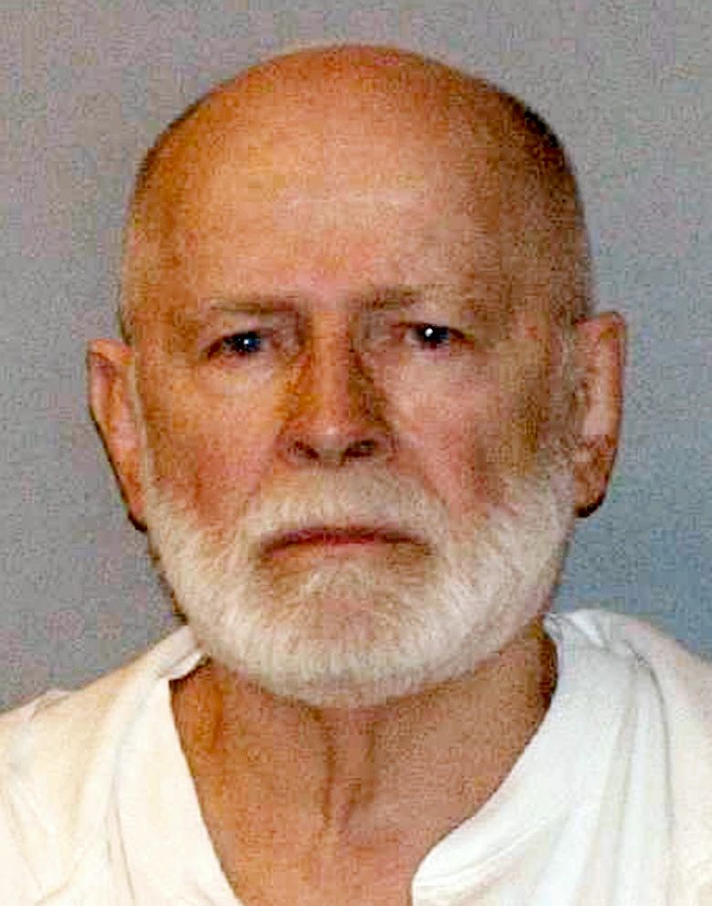 James “Whitey” Bulger after his capture in Santa Monica, Calif. in June 2011, after 16 years on the run. 