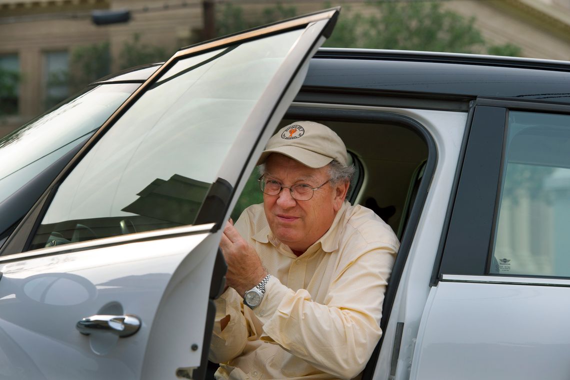 Former Navarro County prosecutor, John H. Jackson, gets in his car on July 23, 2014 in Corsicana, Texas. 