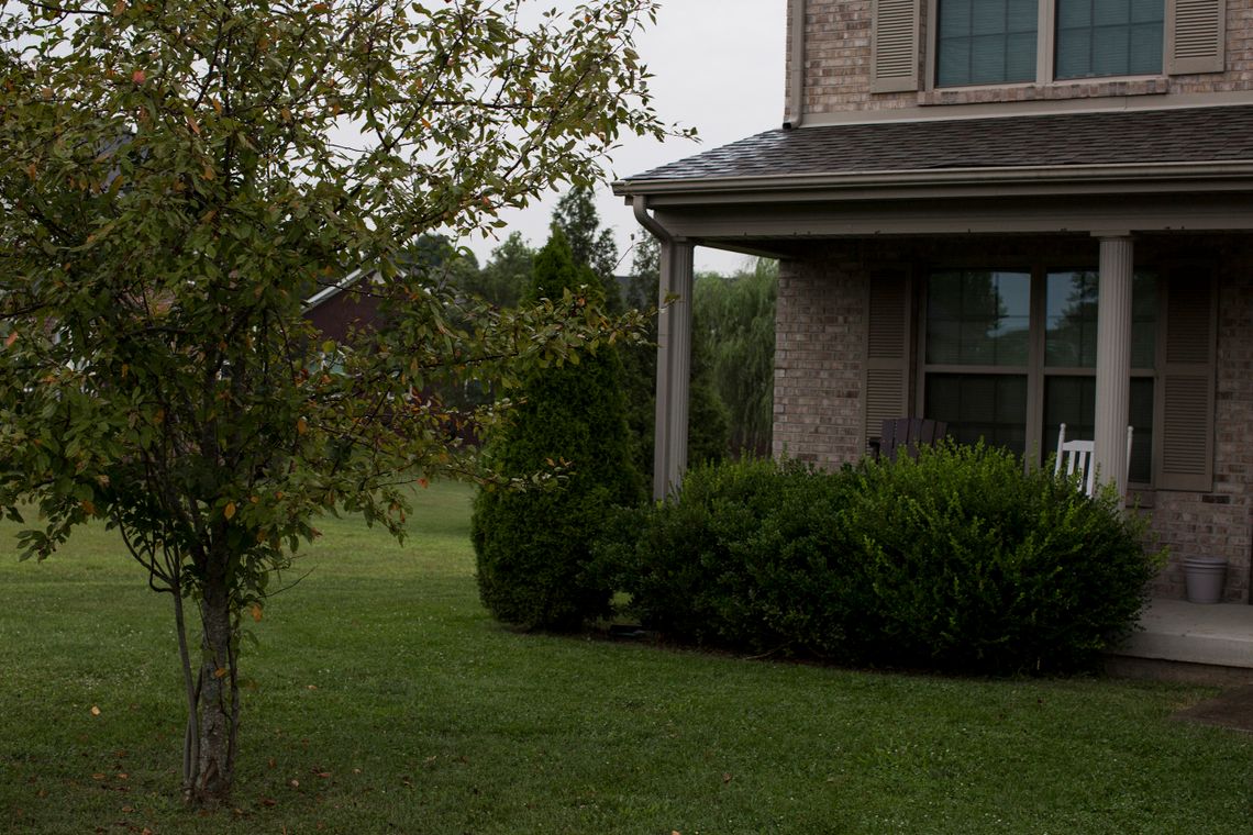 Kenneth Huntzinger’s former home in Richmond, Kentucky, where he was killed by Sergeant Toby Coyle in 2017.