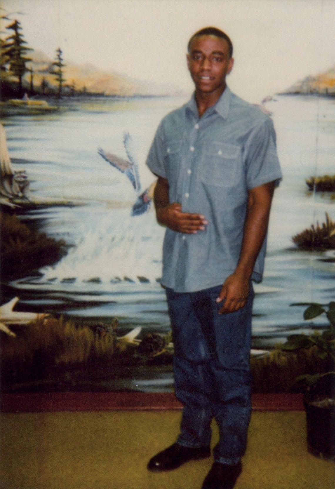 Taurus Buchanan, then 19, at the Louisiana State Penitentiary in Angola. 