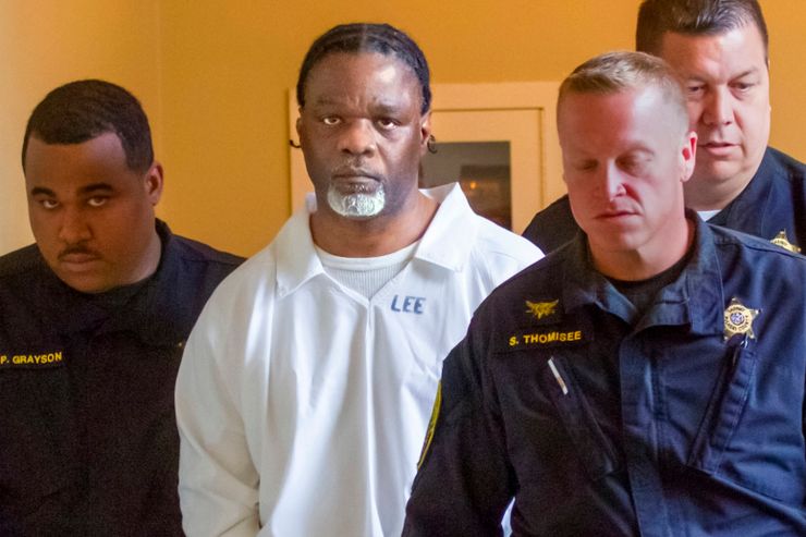 Ledell Lee appeared for a hearing in Pulaski County Circuit Court in Little Rock, Ark., on April 18, 2017.  Lee was executed two days later.  He had been convicted of killing Debra Reese with a tire iron in February 1993 in Jacksonville, Ark.