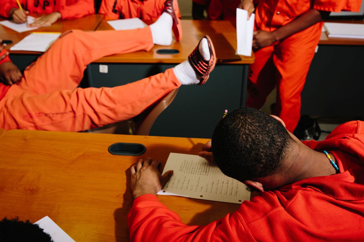 Inside the Travis Hill High School at the New Orleans Jail | The ...