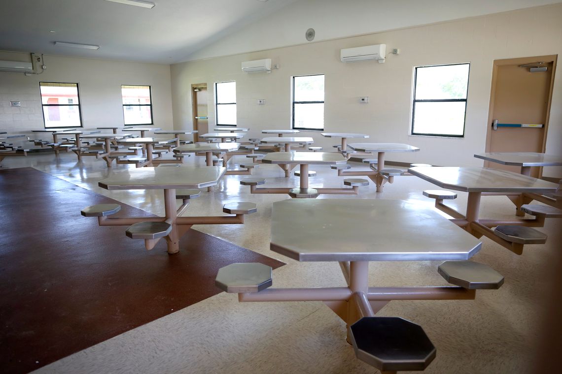 The Gainesville Correctional Institution in Florida was transformed into a homeless shelter in 2014. 