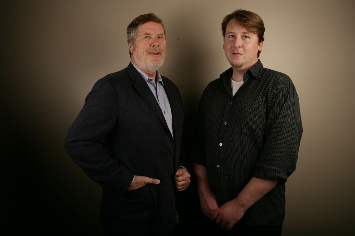 John Langley, left, and Morgan Langley, the co-creators of the television show, “Cops.” 