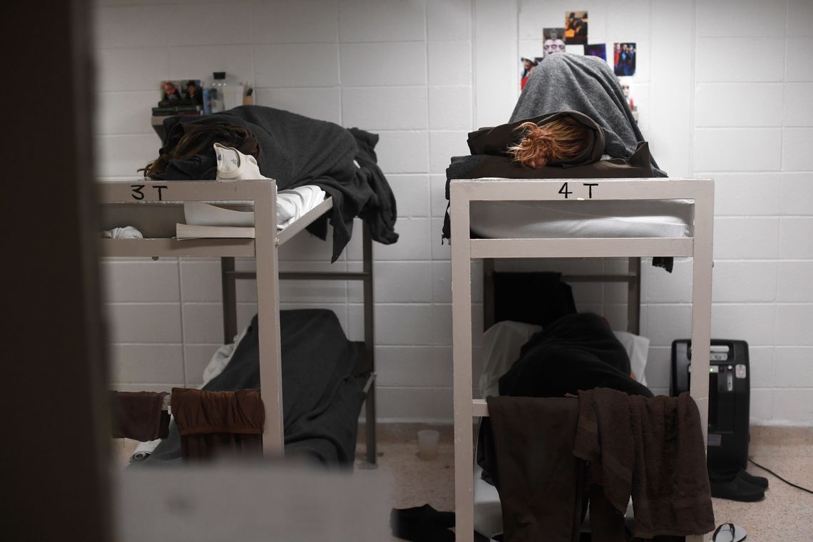 Female prisoners at the Pueblo County Detention Center in Pueblo, Colo., in 2017. Legislators were working on a bail reform bill before the coronavirus pandemic shuttered the statehouse.