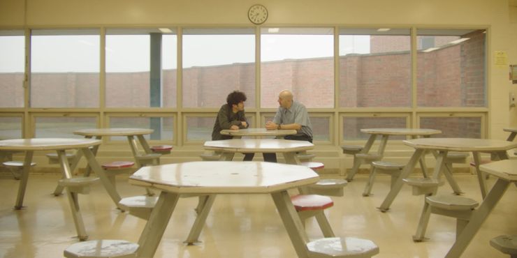 A still from the film “The Sam Project.”