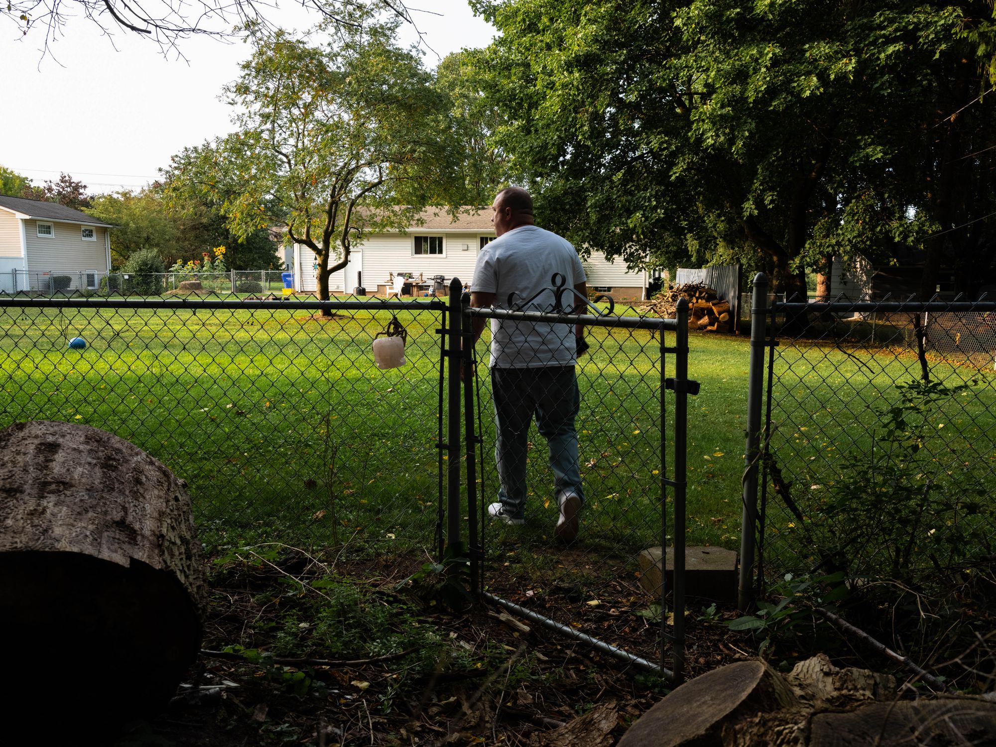 He had spent two decades behind bars, but a judge cut his sentence in half. 