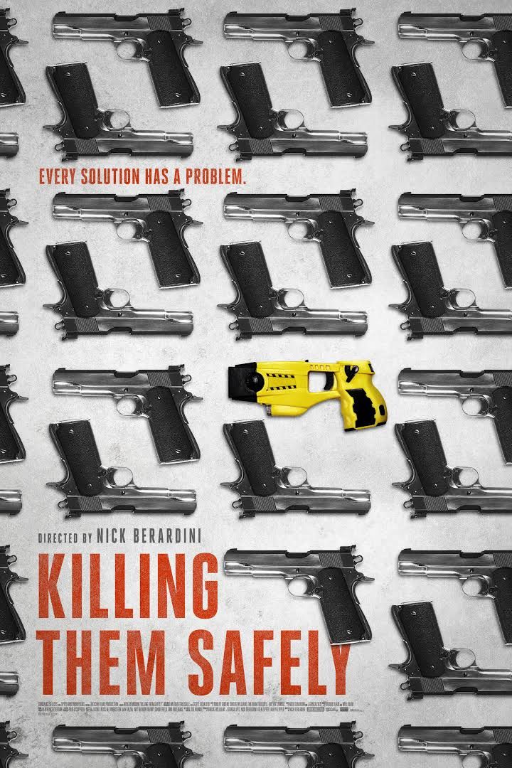 A promotional poster for “Killing Them Safely.”