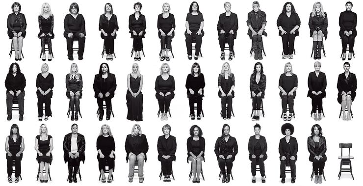 Thirty-five of Bill Cosby’s accusers were photographed and interviewed for New York Magazine’s July 26, 2015 cover story.