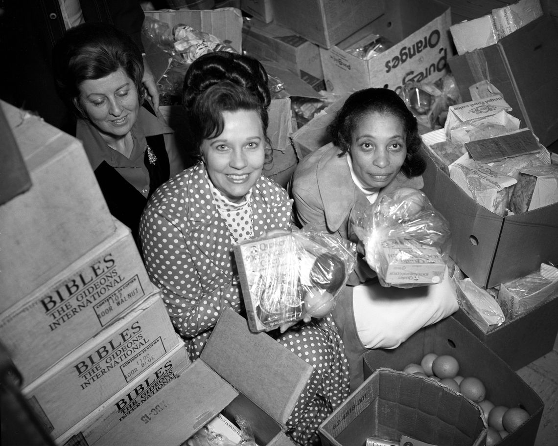 Christmas Volunteers, date unknown