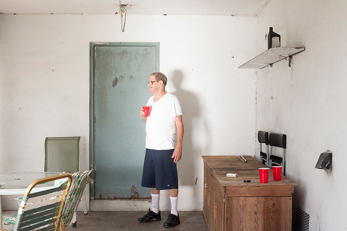 Paul on his porch. “I don’t know when I started making bad choices.”