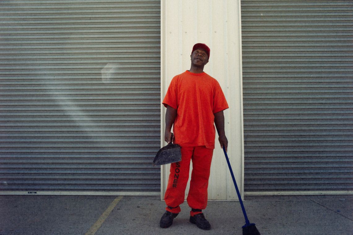 Prisoners earn credits to reduce their sentences by performing maintenance on the camp and working in the community.