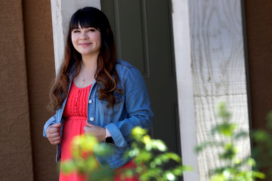 Reyna Montoya, who lives in Gilbert, Arizona, knows her own DACA permit is preserved for now, but she worries about undocumented students. 