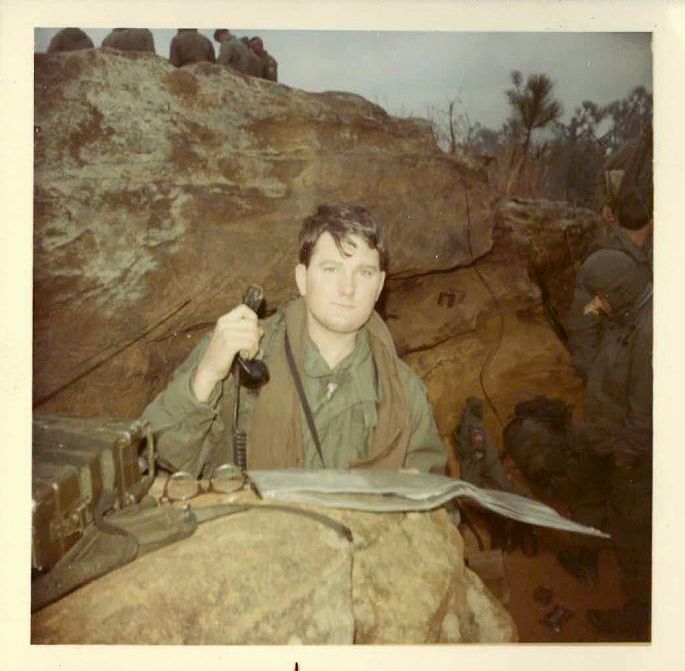 Andrew Brannan in Vietnam circa 1969.	