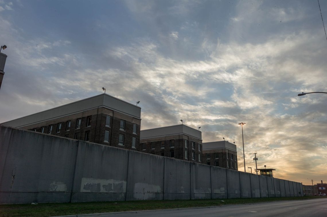 The Cook County Jail is a vast complex the size of 72 football fields.