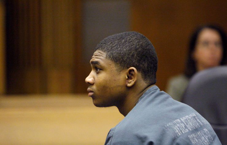 Davontae Sanford during a court appearance in Detroit in 2010. 