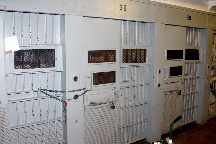 The solitary cell at Menard Correctional Facility in Illinois where Bernard Simmons was found dead. 