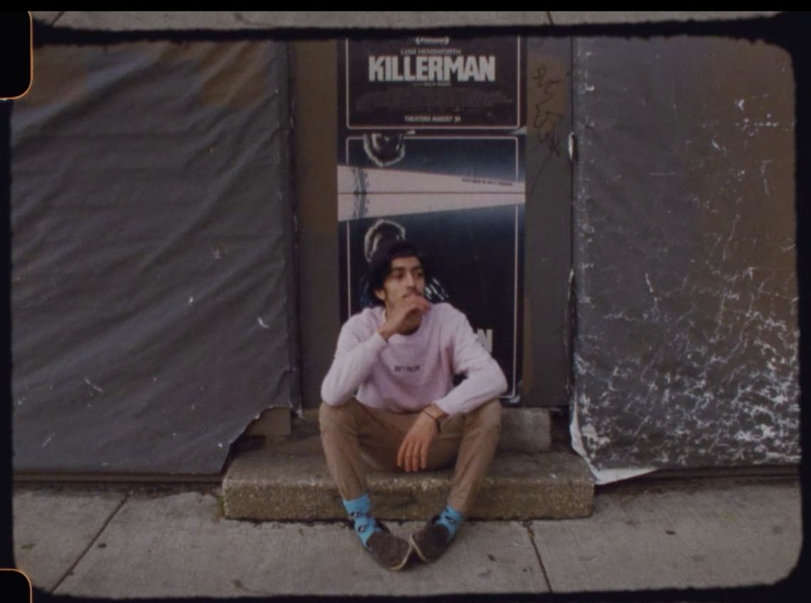 A still from the film "The Sam Project."