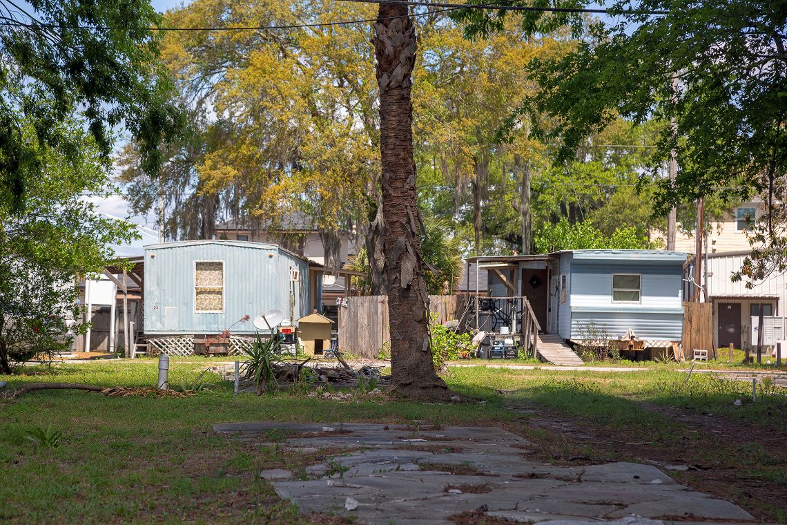 Prior to killing Debbie, Lawson had been living in a trailer park nearby. 
