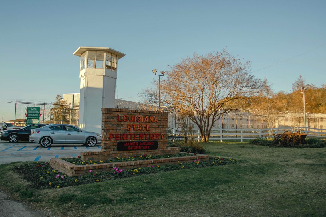 The Louisiana State Penitentiary, known as Angola Prison, in December. 