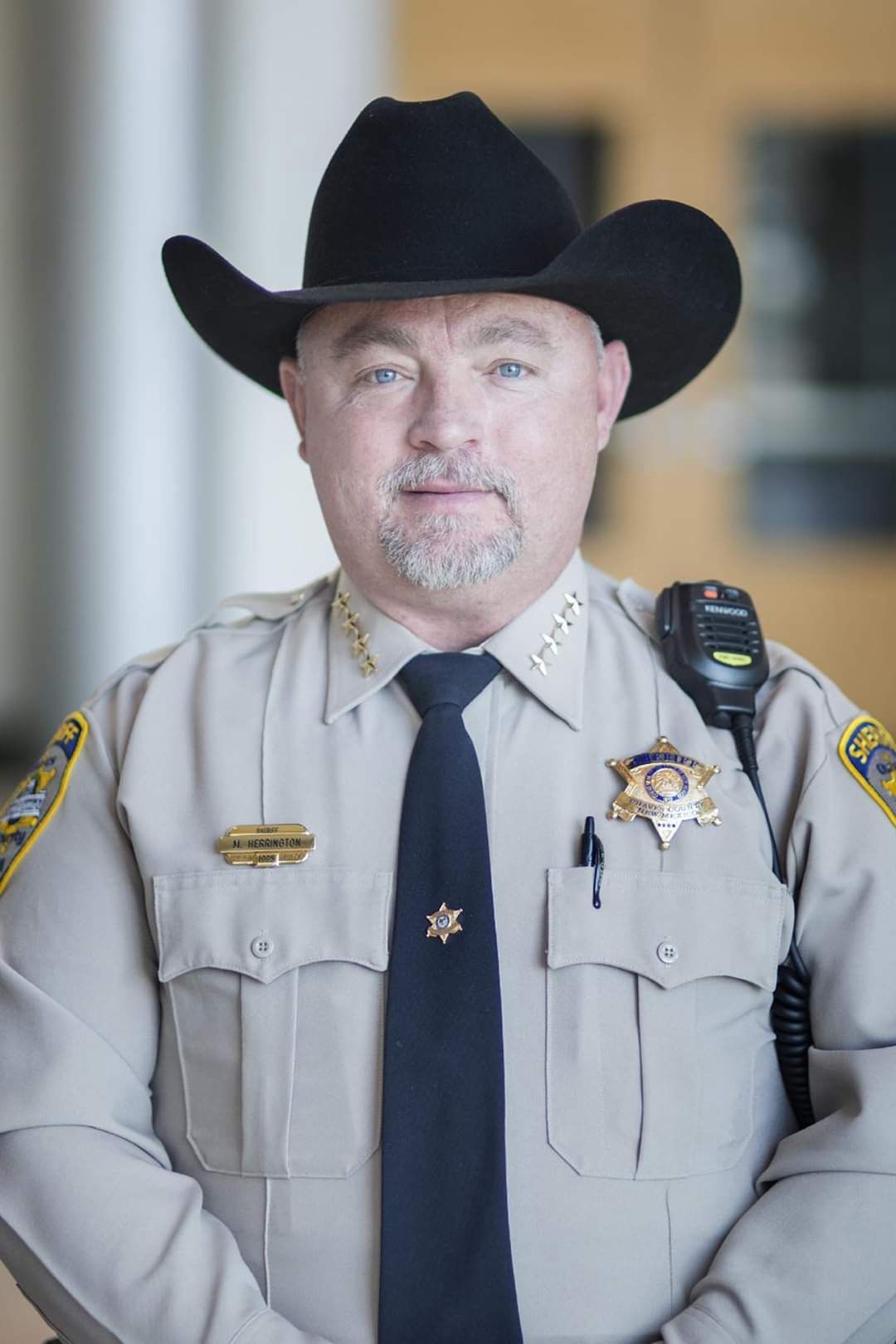 Sheriff Mike Herrington of Chaves County, N.M., is one of at least 60 sheriffs nationwide who are publicly opposing COVID-19 restrictions issued by governors