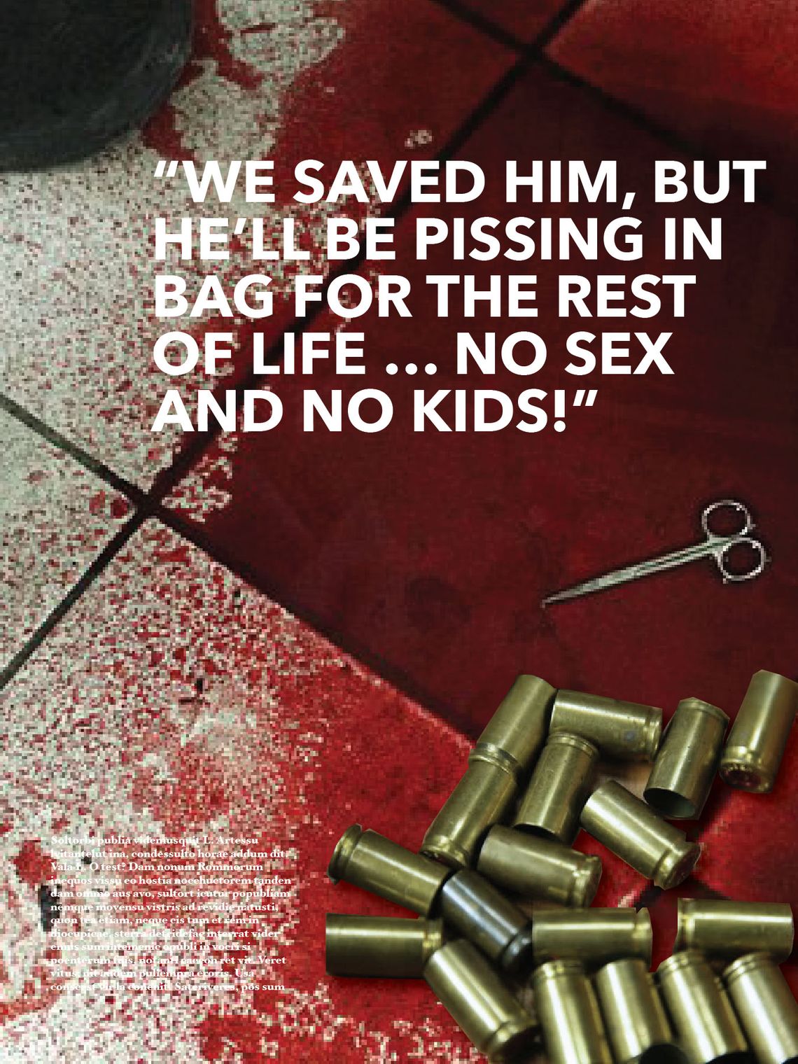 James Evans, an advertising executive, created ad concepts for research purposes that use sex as an incentive to deter gun violence. 