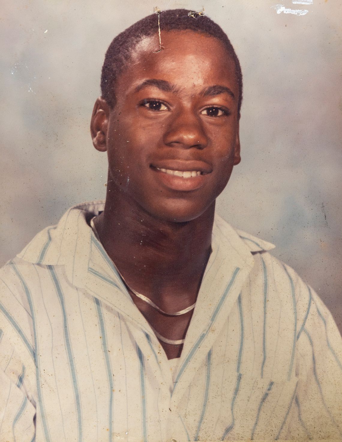 Mackeroy, as a teenager. At age 16, he was accused of participating with other teens in a robbery in 1991. Mackeroy was charged as an adult and served a four-year sentence. 