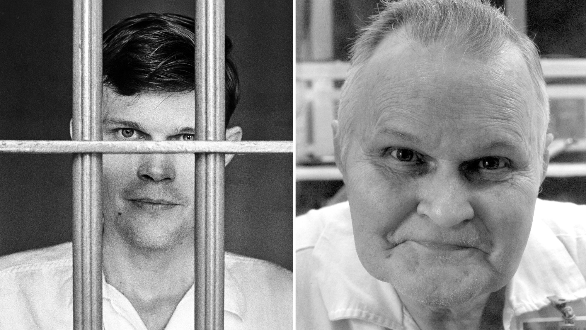 Jerry Jurek was convicted of killing 10-year-old Wendy Adams in 1973. His case went to the Supreme Court as one of several testing new death penalty laws around the country. Pictured here in 1979, left, and 2015, right.