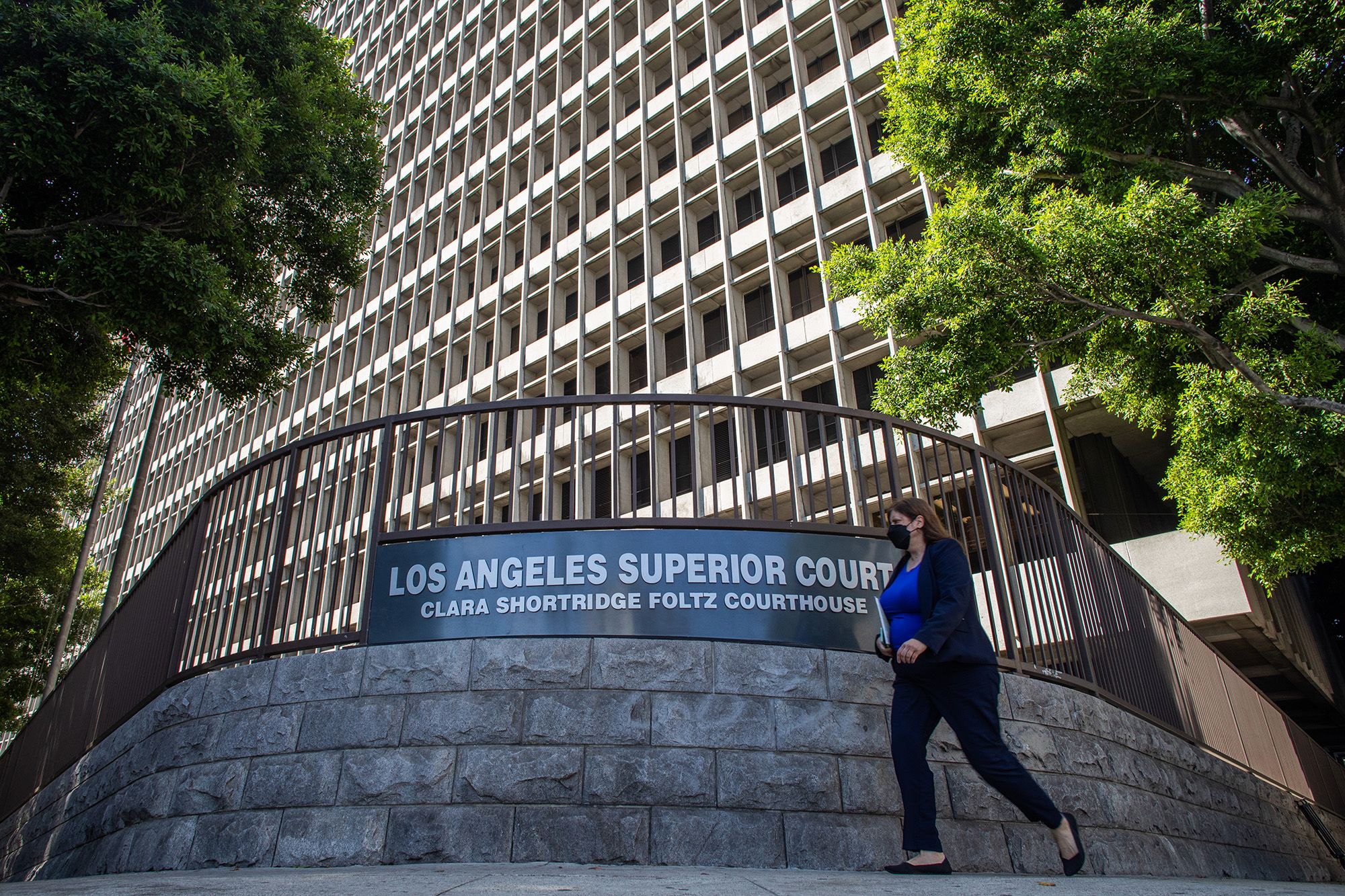 The Clara Shortridge Foltz Criminal Justice Center in Los Angeles, Calif. 