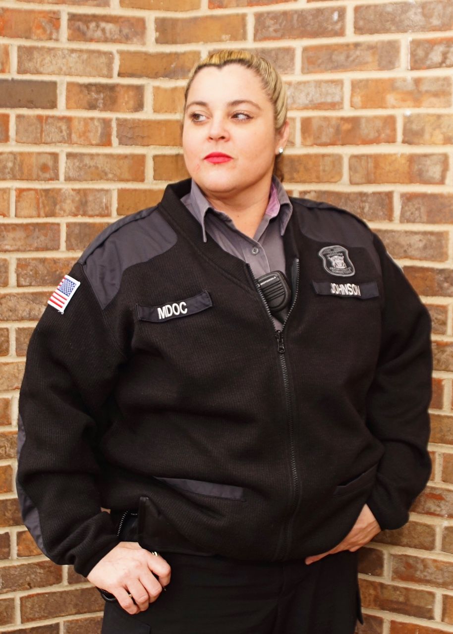 Cary Johnson is a corrections officer at the G. Robert Cotton Correctional Facility in Jackson, Mich.