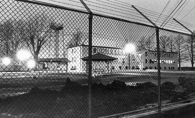 Renz Correctional Center in March 1986. The prison closed after being destroyed by flooding in 1993.