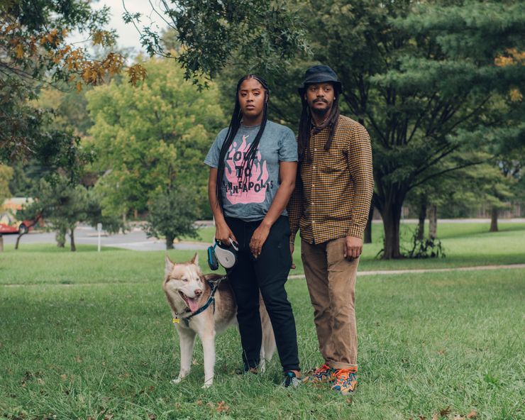 Ayanna Brooks and her boyfriend, Joseph Burroughs, were walking her dog, Neptune, in their Washington, D.C., neighborhood in December 2018 when a police dog from the Takoma Park, Maryland, K-9 unit bit her.