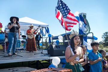 An annual festival for a growing community of Guatemalan immigrants in New Bedford, Mass. took place in September 2021. Members of the musical group, Soñando por Mañana, which means Dreaming for Tomorrow in Spanish, sang both the U.S. and Guatemalan national anthems.