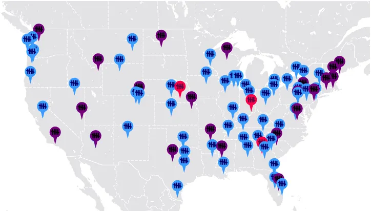 For an interactive version of the map, <a href="http://www.youthfirstinitiative.org/the54000/facilities">click here.</a>