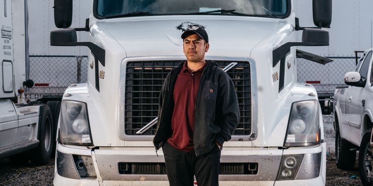 Mauricio Basaves, who came to the United States from Mexico illegally 20 years ago, built a trucking company and raised a family.  He faces an extended fight in the Denver immigration court to avoid deportation.