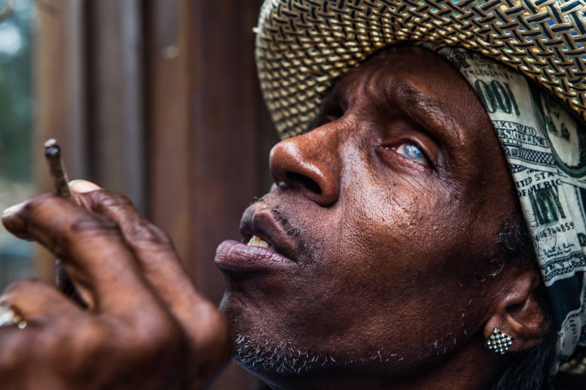 Warren, a former inmate and customer of Zouvelos, in Bedford-Stuyvesant, Brooklyn. 