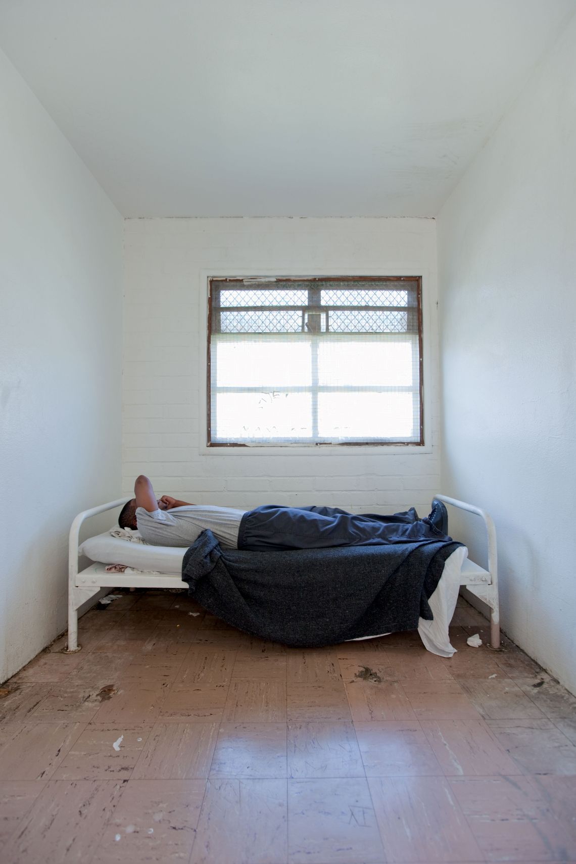 A 17-year-old at Central Juvenile Hall in Los Angeles. 