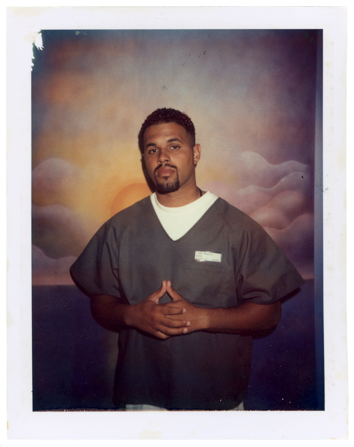 A polaroid of Rene Lima-Marin from his first term in state prison.