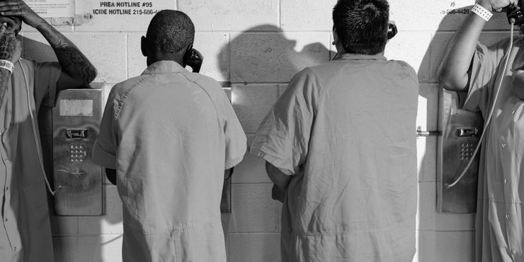 Prisoners at the Curran-Fromhold Correctional Facility in Philadelphia. The idea of prison abolition has gained traction among criminal justice reformers.