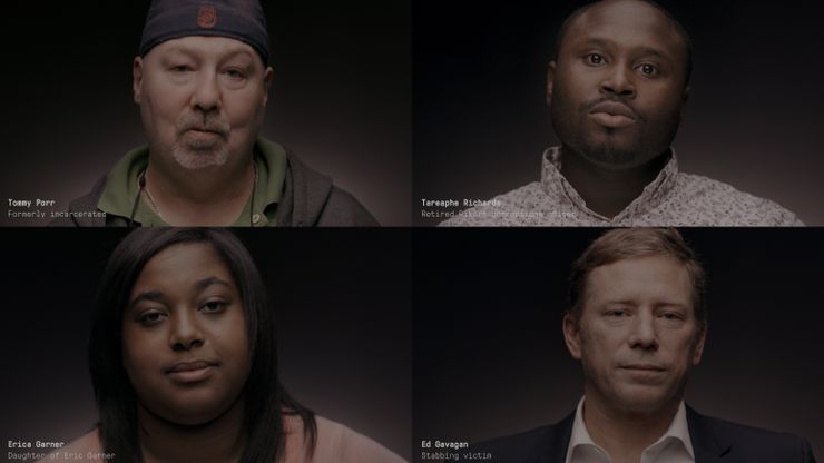A still from The Marshall Project’s “We Are Witnesses” project.