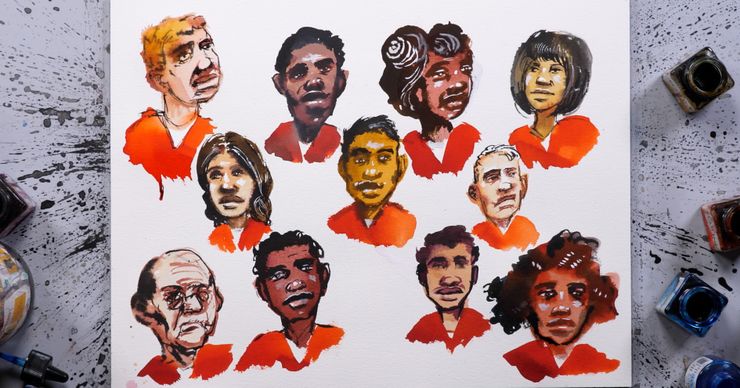 An image from The Marshall Project’s “The Zo” project.  