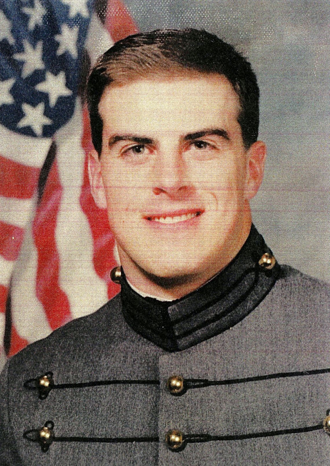 Jones, as a cadet in the U.S. Military Academy at West Point. He left the school after he said he was injured in a violent hazing incident.