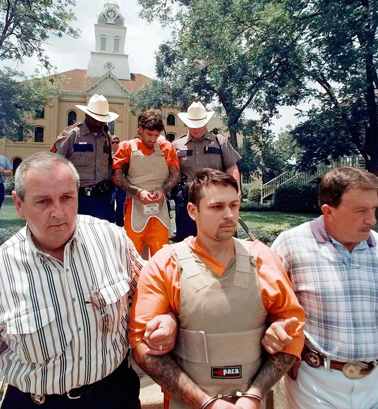 John William King and Lawrence Russell Brewer were sentenced to death for the murder of James Byrd Jr. in Jasper County in Texas in 1998.