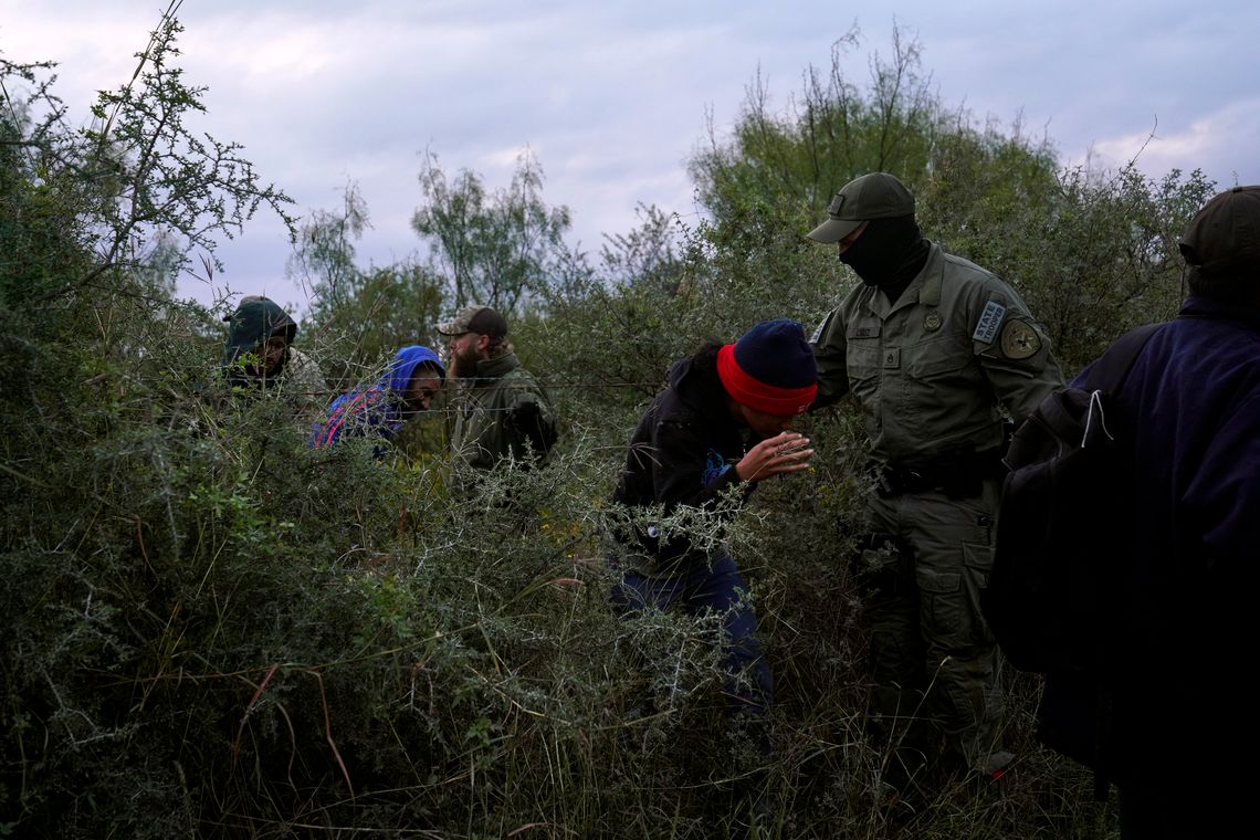 DPS agents apprehend men who were caught on private property in Kinney County. 