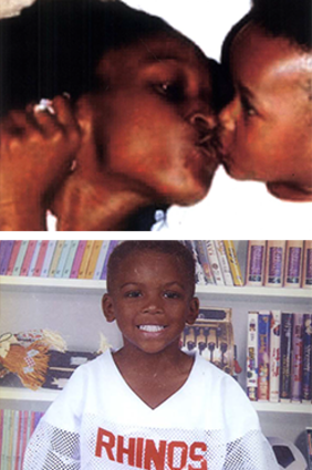 Shell casings found at the scene and entered into NIBIN helped solve the 2009 Louisiana murders of Dominique Sterling and her son, Robert Claiborne, shown at top, and Four Overstreet, shown at bottom.