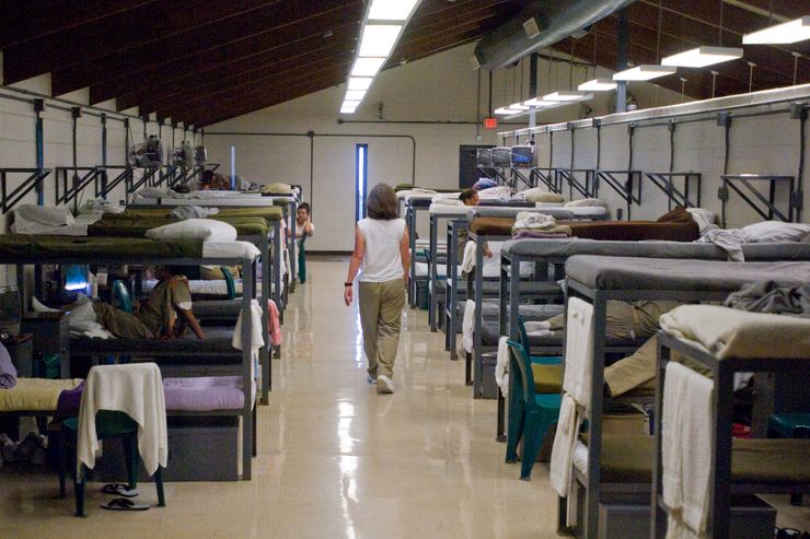 The dorms at Western Kentucky Correctional, in Fredonia, Ky., in June 2010.