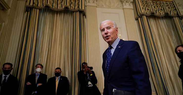 President Joe Biden at the White House in March.