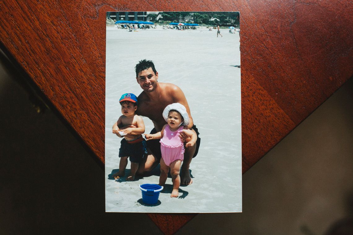 A 2001 photo of Steven Galack with two of his three children. Galack was arrested in 2012 on an out-of-state warrant for failing to pay child support. He was found dead while being transported by Prisoner Transportation Services from Florida to Ohio.